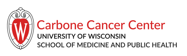 University of Wisconsin Carbone Cancer Center logo - two color